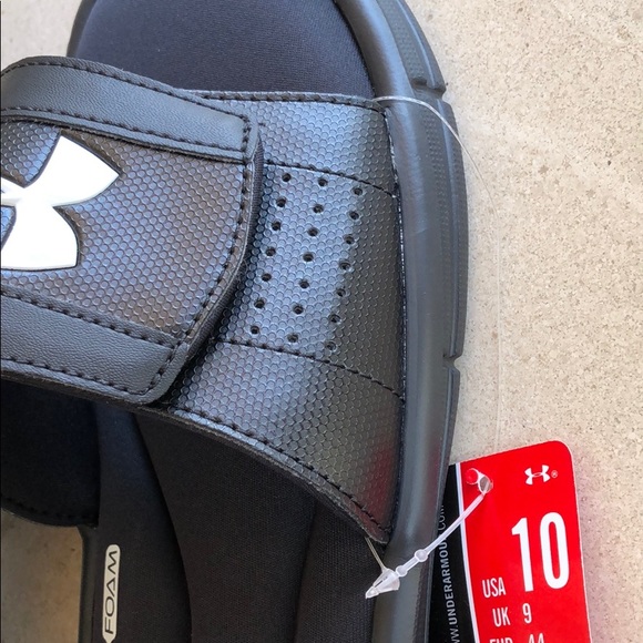 Under Armour Men’s Slide Sandals, size 10 - Picture 6 of 8